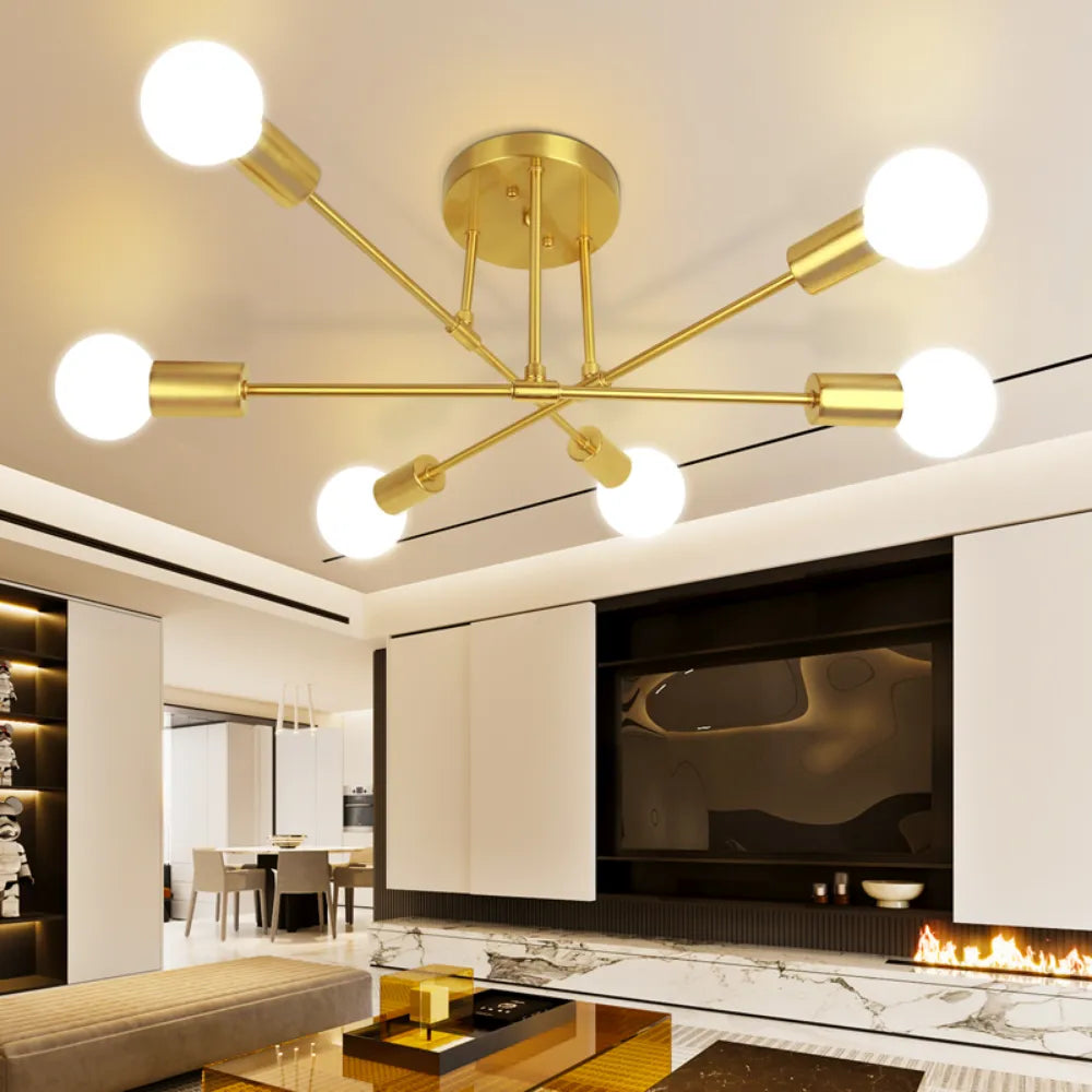 Modern Chandelier LED Bulbs Ceiling Lamp