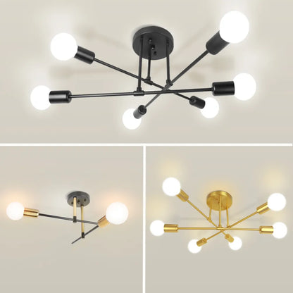 Modern Chandelier LED Bulbs Ceiling Lamp