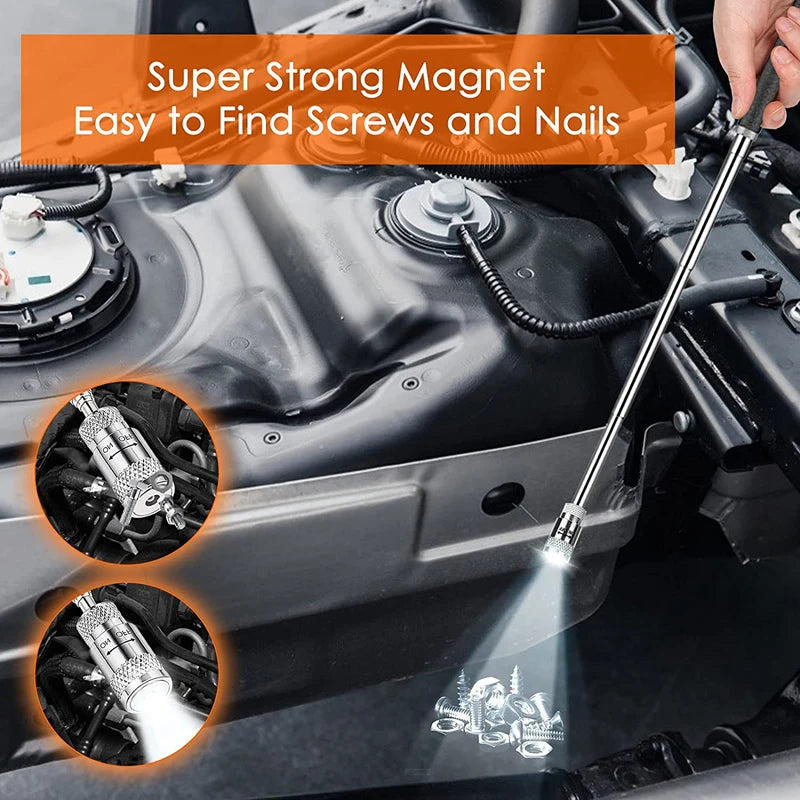 Magnetic Telescopic Pick-Up Tools