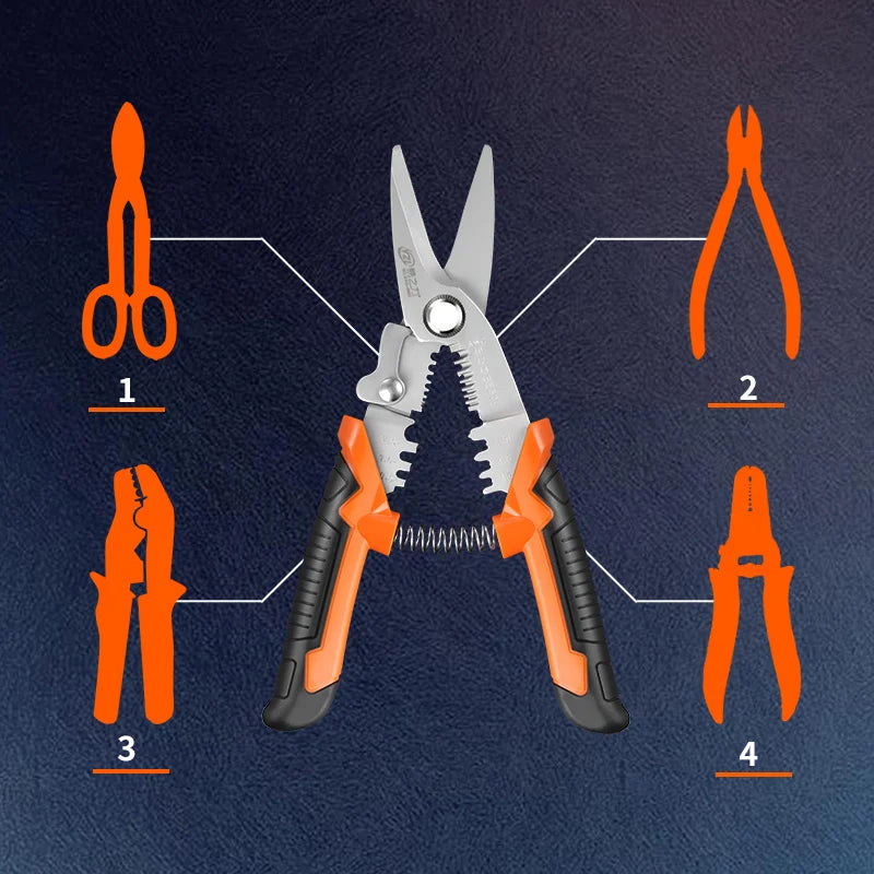 Multi tool Crimping Pliers