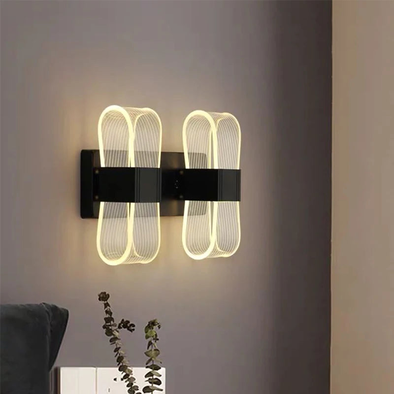 Transparent line LED light