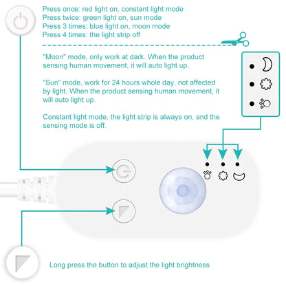 5V PIR Dimmer Switch Touch Sensor