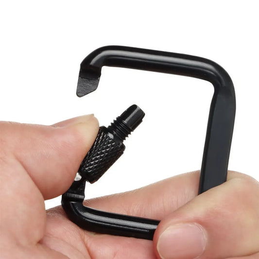 Square Carabiner Outdoor Camping Keychain