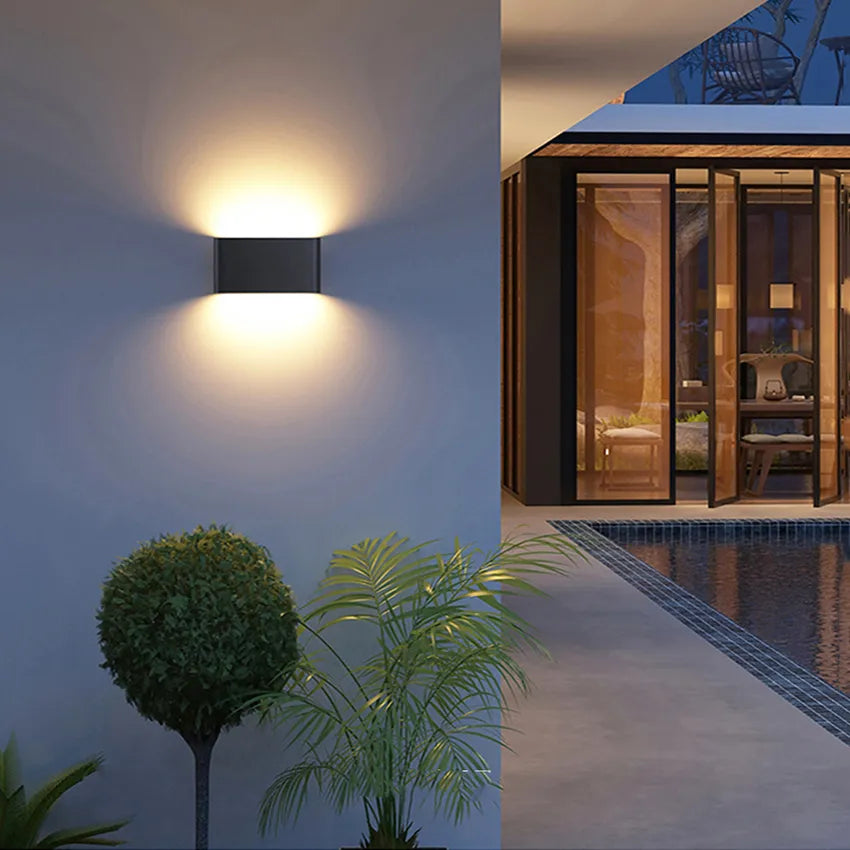 LED Outdoor Waterproof IP65 Porch Wall Light