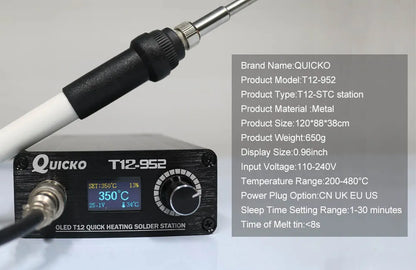 Quick Heating T12 soldering station welding iron