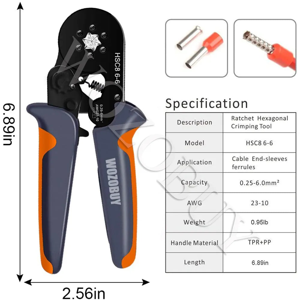 WOZOBUY Hexagonal Self-Adjustable Ratchet