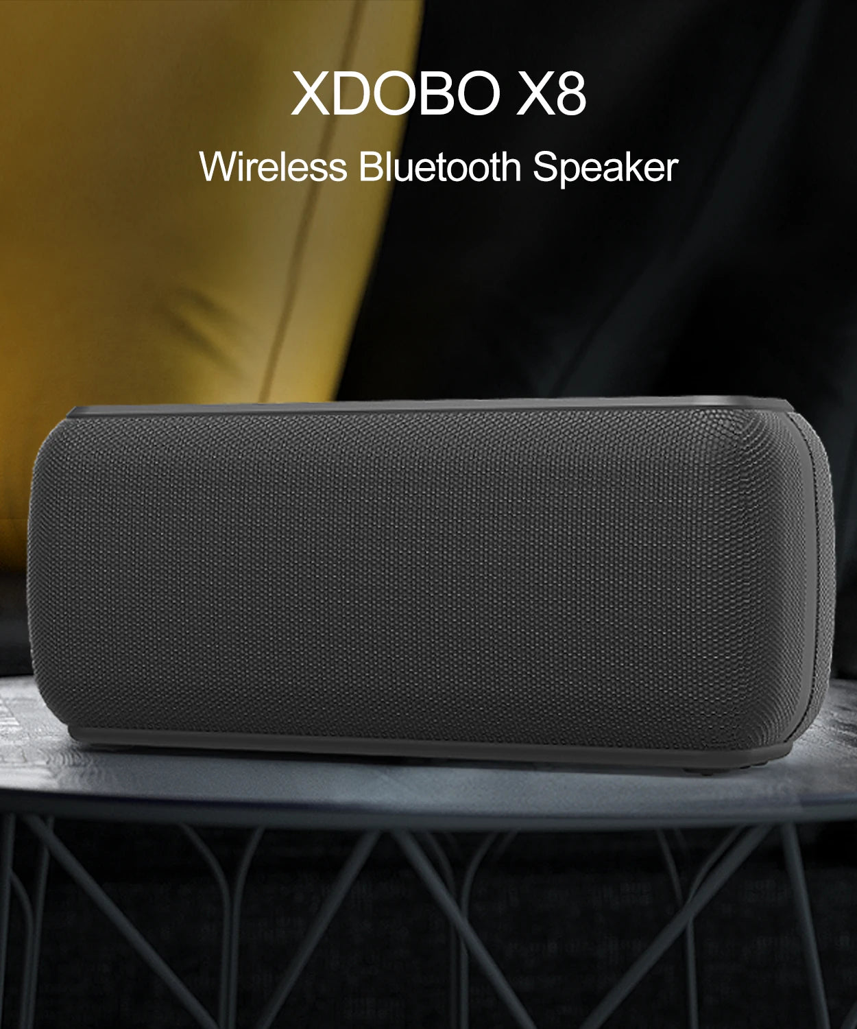 XDOBO X8 60W Portable Speakers Bass Subwoofer