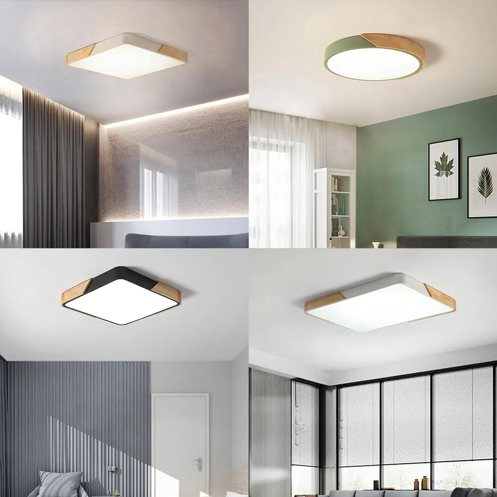 LED Ceiling Light Modern Nordic Round Lamp