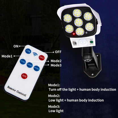 77 LEDs Outdoor Solar Lights