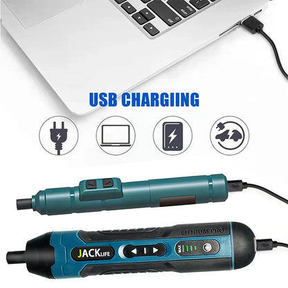 Rechargeable Cordless Electric Screwdriver