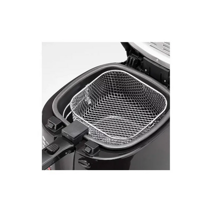 DF-725 1500w 12-Cup Electric Deep Fryer, Black  Kitchen Accessories