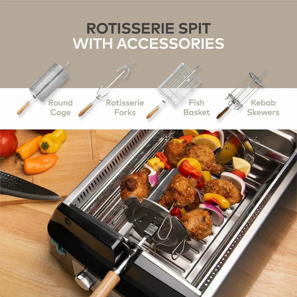 Smokeless Indoor Non-Stick Grill