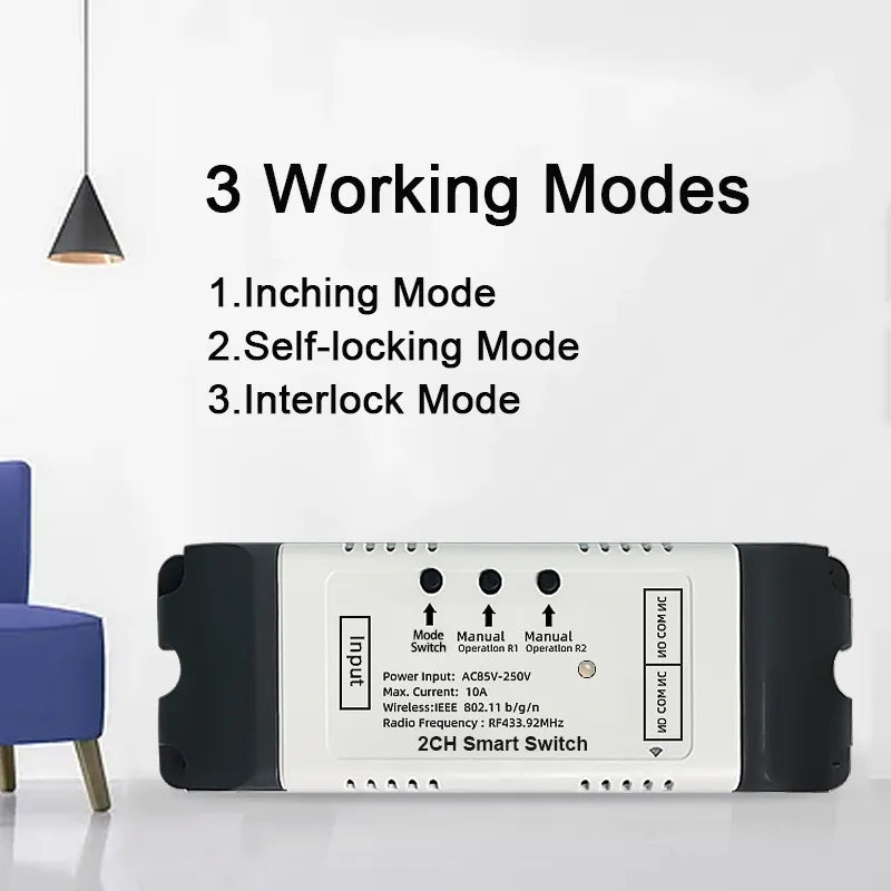 2/4CH EWelink Wireless Switch