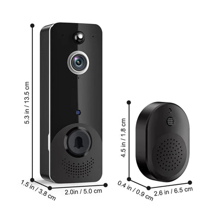 WiFi Video Doorbell Camera CMOS Sensor Human Detection