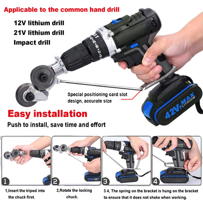 Electric Drill Plate Cutter