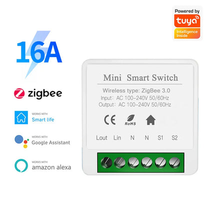 IHSENO Tuya Zigbee 3.0 DIY Mini Switch For Tuya Smart Life