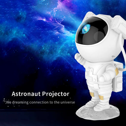 Starry Sky Astronaut Night Light Projector Lamp