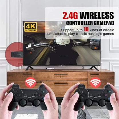 M8 Video Game Consoles 4K 2.4G Double Wireless