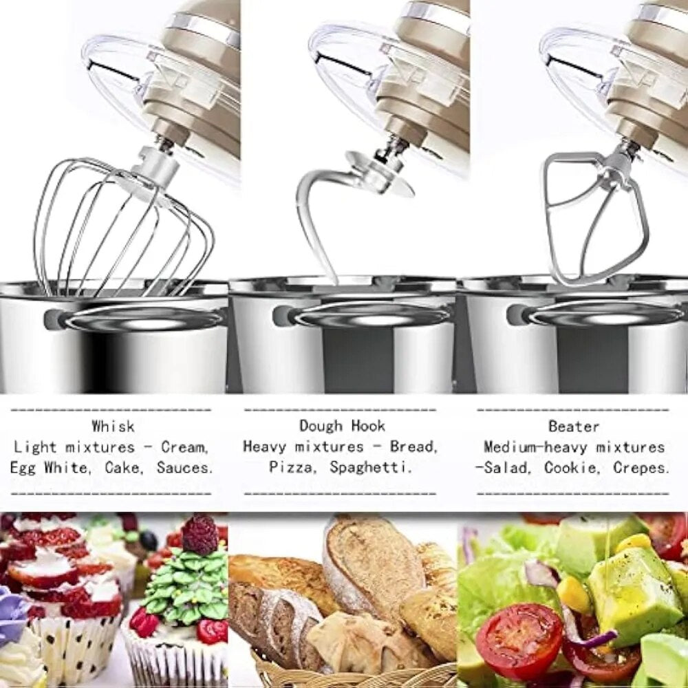 6.5-QT 660W 6-Speed Tilt-Head Food Mixer