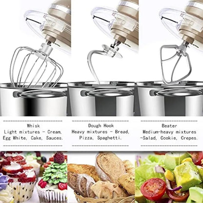 6.5-QT 660W 6-Speed Tilt-Head Food Mixer