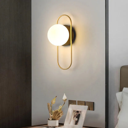 Wall LED Lamps Lighting with Glass Ball