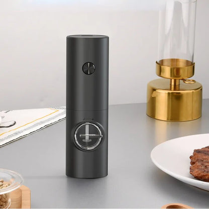 Electric Automatic Mill Pepper And Salt Grinder With LED Light