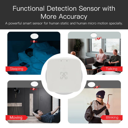 Smart Life Zigbee Human Presence Detector 5.8G/24G