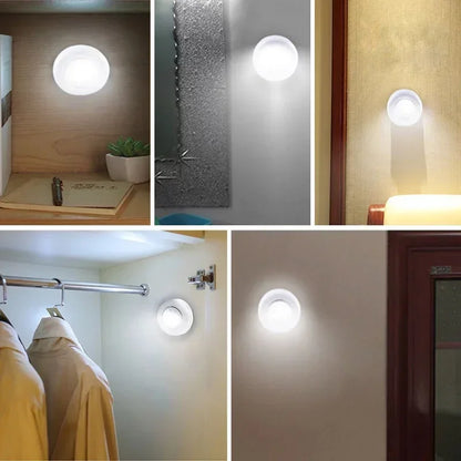 3pcs COB LED Under Cabinet Light With Adhesive Sticker