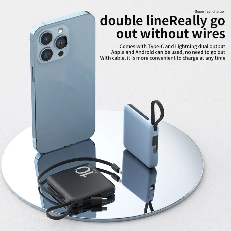 Portable Mini Power Bank 30000mAh