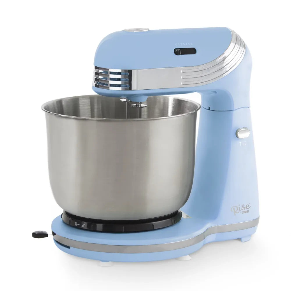 6 Speed Stand Mixer, 3 Qt - Sky Blue  Blenders Electric Blender