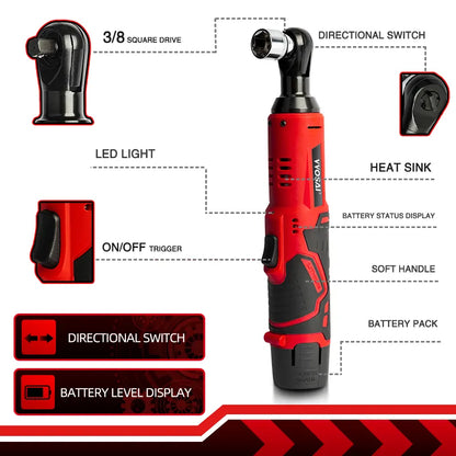 VVOSAI 45NM Cordless Electric Wrench