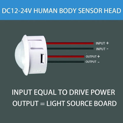 DC 12V-24V Automatic Sensor Light Switch