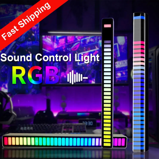 RGB Music Sound Control with LED Lights