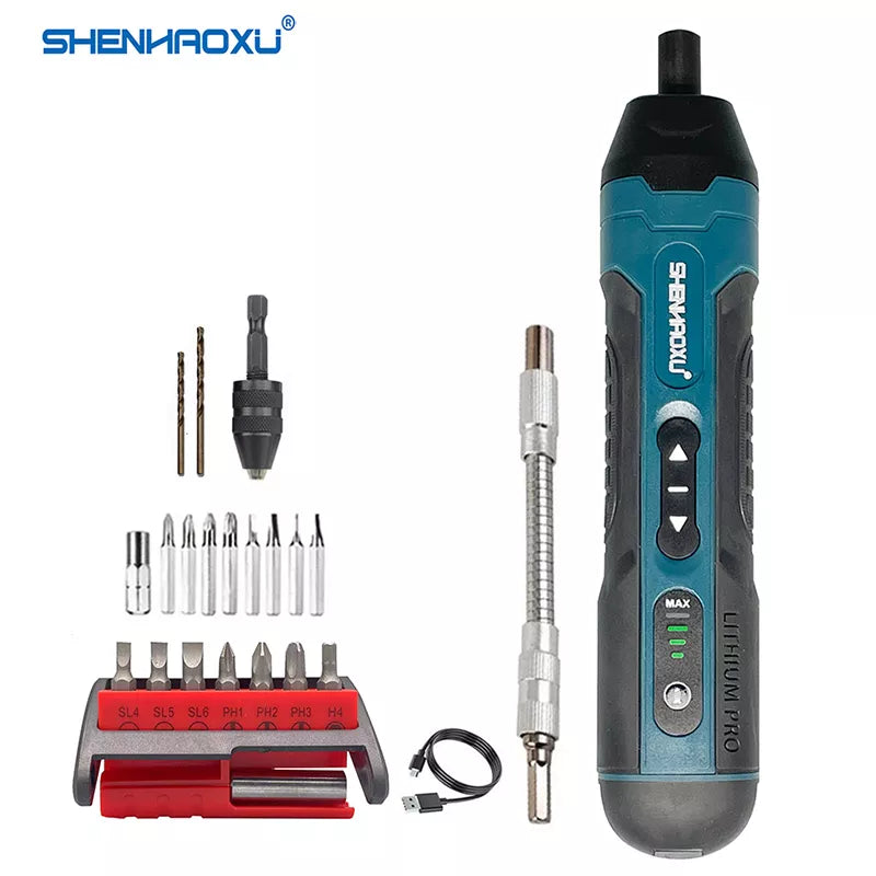 Rechargeable Cordless Electric Screwdriver 1300mah