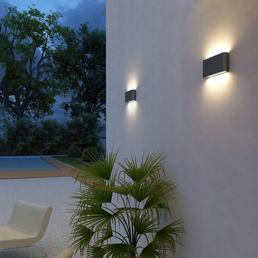 LED Outdoor Waterproof IP65 Porch Wall Light