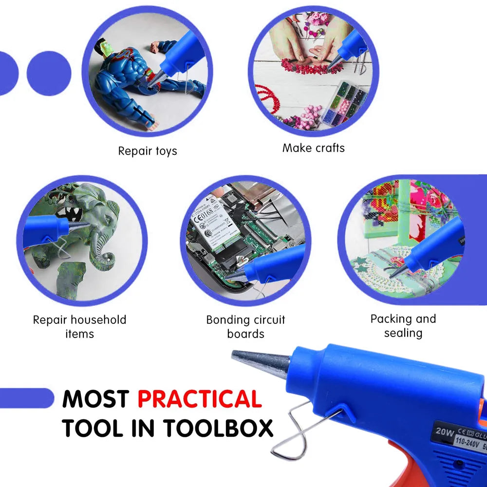 DIZAINLIFE 20W EU Hot Melt Glue Gun