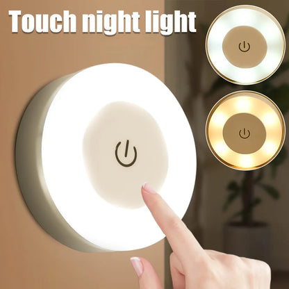 Mini Touch Sensor LED Night Dimming Light