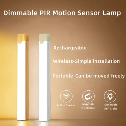 PIR Motion Sensor LED Under Cabinet Lamp