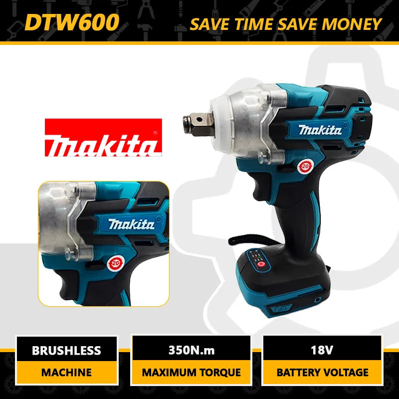 Makita 18V Cordless Wrench DTW600