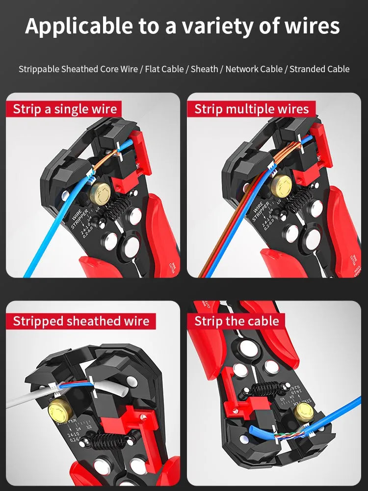 Automatic Multifunctional Cable Wire Stripper/Cutter