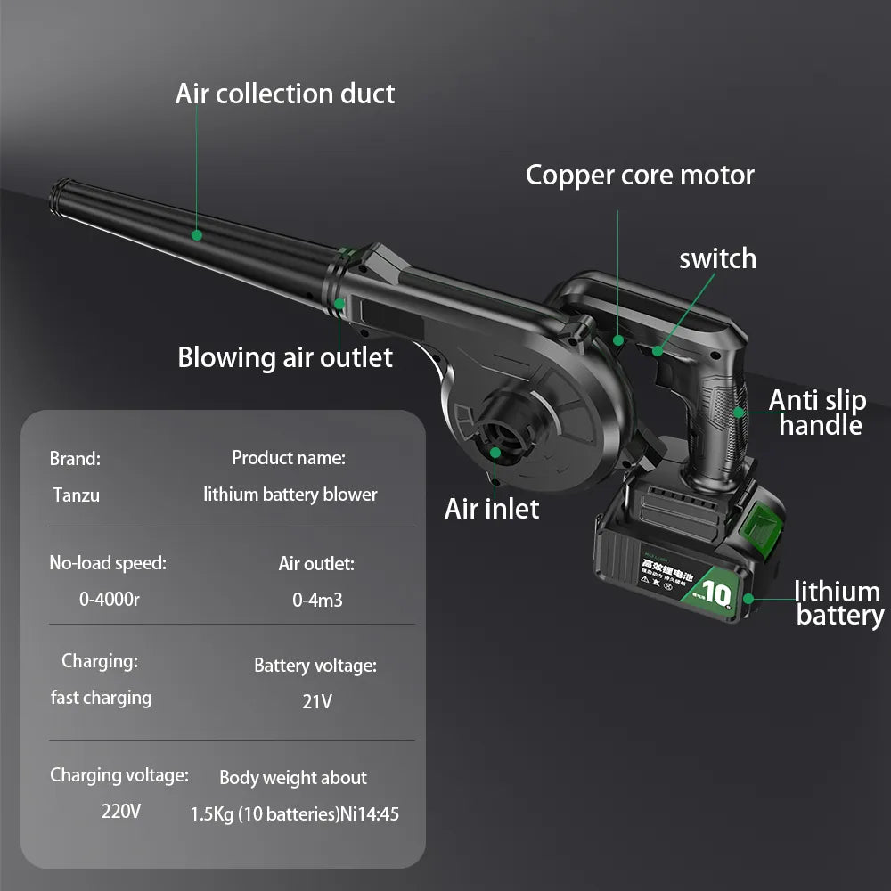 Rechargeable Cordless Blower 21V