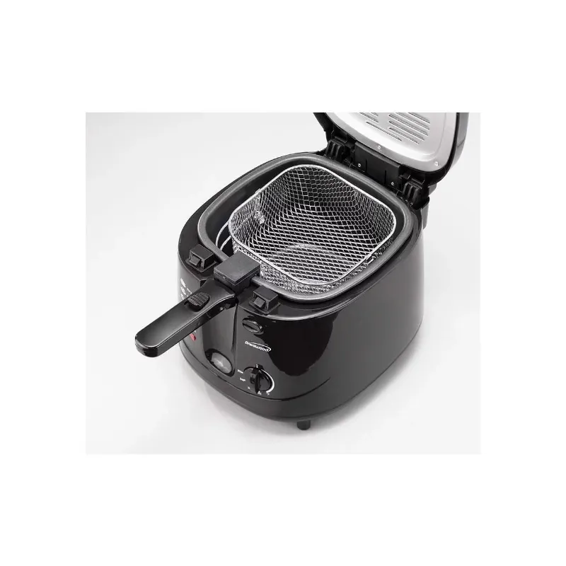 DF-725 1500w 12-Cup Electric Deep Fryer, Black  Kitchen Accessories