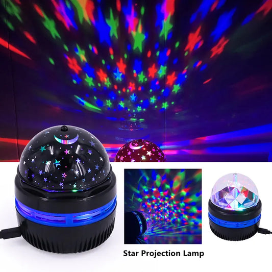 Colorful Starry Sky Projector Lamp