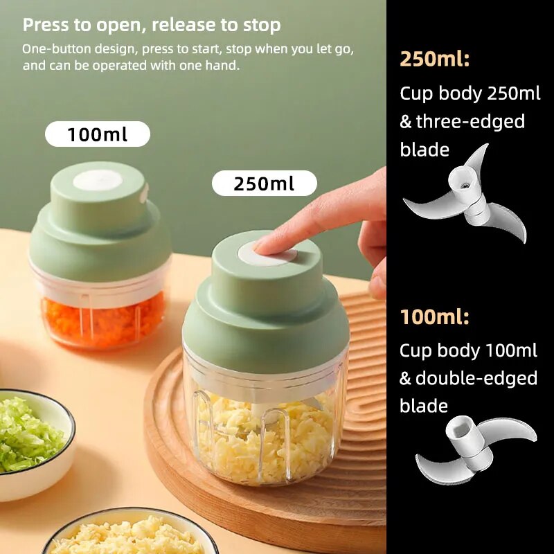 Electric Garlic Press Crusher