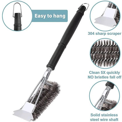 BBQ Grill Barbecue Kit Cleaning Brush