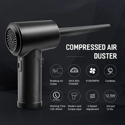 Compressed Air Duster For Computer Keyboard