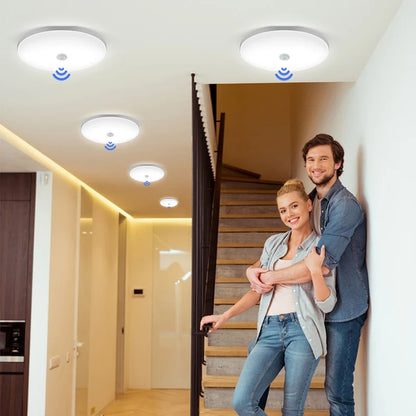 LED Ceiling Lamp PIR Motion Sensor Ceiling Night Light