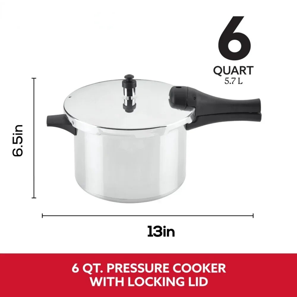 Farberware 6-Quart Aluminum Stovetop Pressure Cooker