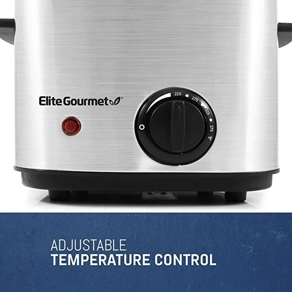 electric fryer 1.5 quart Deep Fryer Stainless Steel