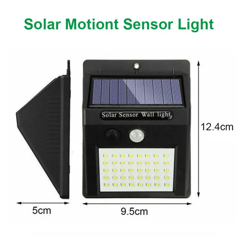 30 LED Solar Light PIR Motion Sensor Wall Light